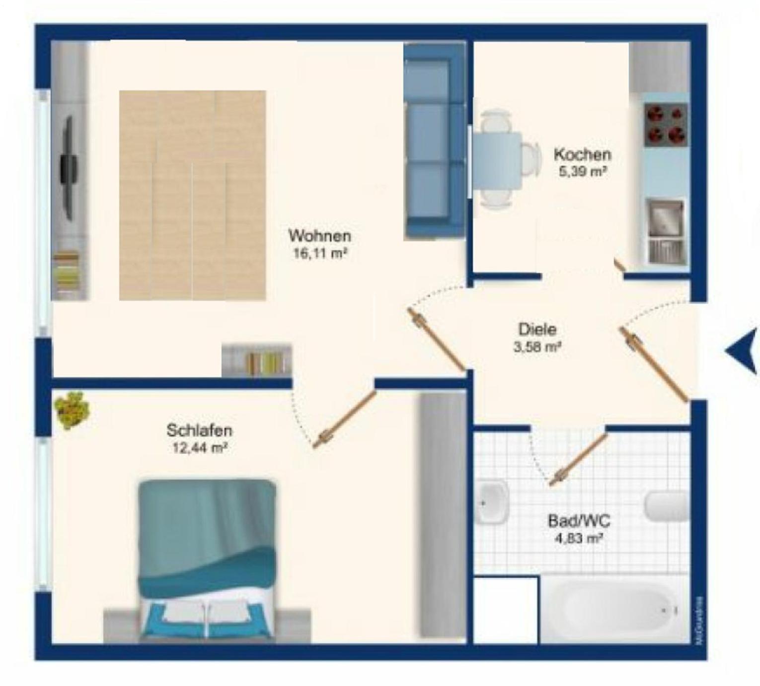 Family Suites & Parking Baden-Baden Ruang foto